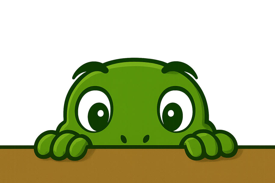 Peeking Turtle
